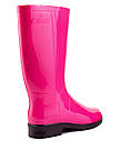 Жіночі гумові чоботи NEON Фуксія, фото 2