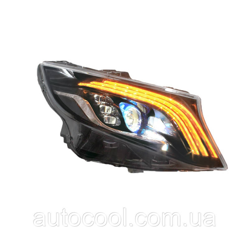 Передні лід фари Mercedes Vito W447 2014+ г.в. Мерседес Віто-стиль 222