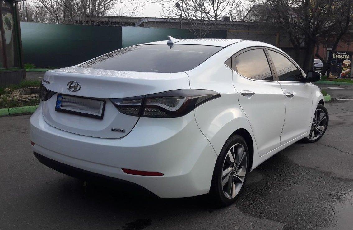 Ліхтарі Hyundai Elantra MD тюнінг Led оптика, фото 1