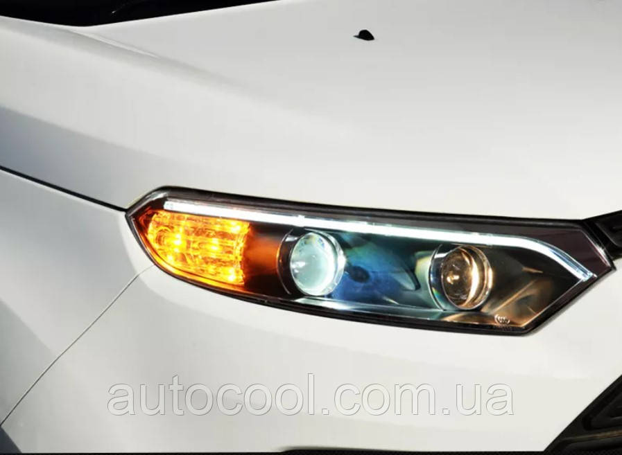 Передні лід фари Ford Ecosport 2013-2016 р.в. Форд Екоспорт