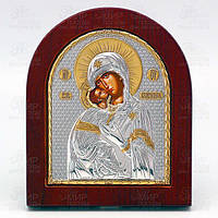 Silver Axion Владимирская икона Божией Матери 10х12см 813-1031