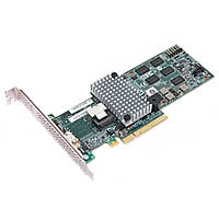 Контролер RAID PCI-e x8 Gen2 на 4 port (1×SFF8087) Intel LSI2108 + кабель SAS/SATA SFF8087 (4×SAT) бв