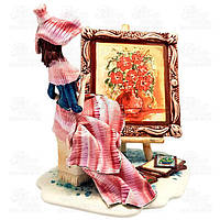 Zampiva Статуэтка Цветочная живопись 22,5x19х18см 517-0057