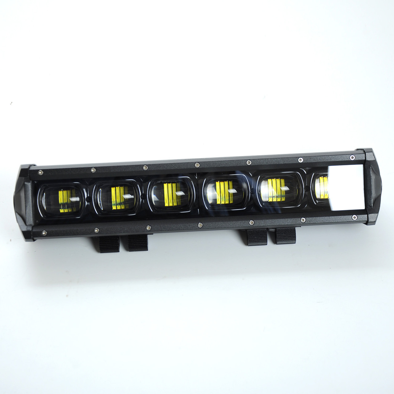 Фара-LED Балка 350*70*75mm 60W (10W*6) 10-30V Ближній/Лінза/Black Line/6D Серія (1шт) 4067