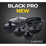 Каструля 2,7 л Lessner Black Pro New 55872-20, фото 4