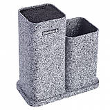 Підставка квадратна подвійна для кухонного приладдя Ofenbach 21.4 см KM-100214, фото 5