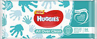 Huggies Влажные салфетки Over Clean (56 шт.)