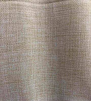 Легка тканина для штор з льону у світло-бежевому кольорі М1-5, красива тканина на метраж, фото 5