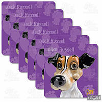 Arora Design Набор подставок под кружку Jack Russell Terrier 10,5х10,5см 340-3508