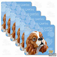 Arora Design Набор подставок под кружку Cavalier king charles spaniel 10,5х10,5см 340-3509