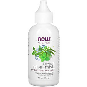 Спрей для носа NOW Foods, Solutions "Activated Nasal Mist" (59 мл)