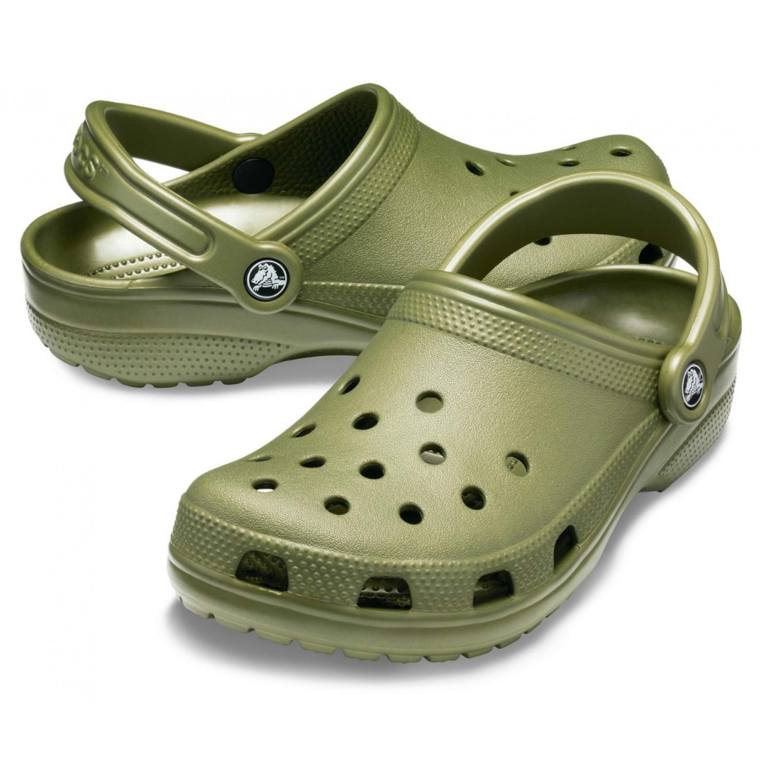 Сабо Crocs Classic Clog 39 р 25-25.5 см Хакі Зелені 10001-M7/W9 Army Green