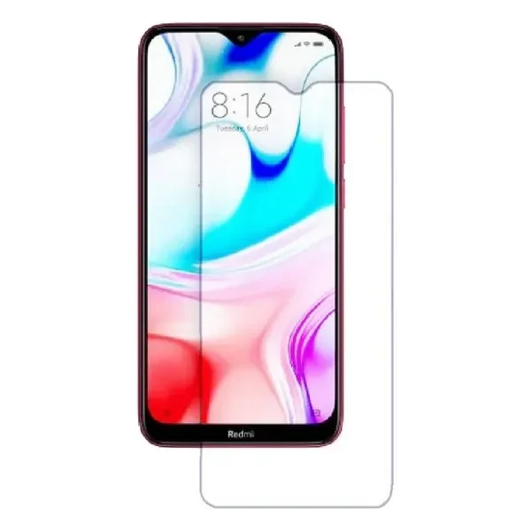 Защитное стекло Xiaomi Redmi 8 прозрачное BeCover