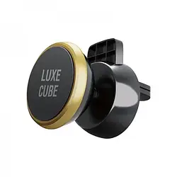 Тримач в авто Luxe cube Magnatic Black (8886668686204)