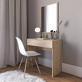 Туалетний столик з видвижною шухлядою D-3 Дуб Сонома