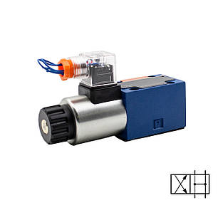 Гідророзподілювач 4WE6HA-6XCG24N9Z5L (ДУ6, схема НА), фото 1
