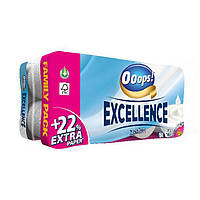 Туалетная бумага Ooops! Excellence Lotion 3-х слойная 16 шт 150 отрывов