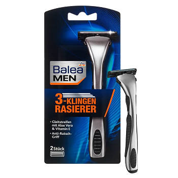Станок для гоління Balea Men Rasierer 3 Klingen з 3 лезами бритва для чоловіків