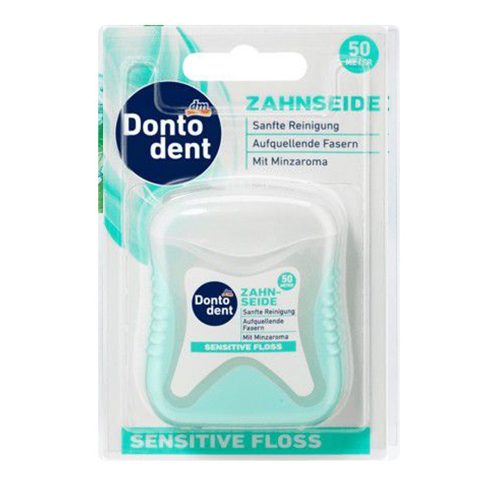 Зубна нитка Dontodent Sensitive 50 м