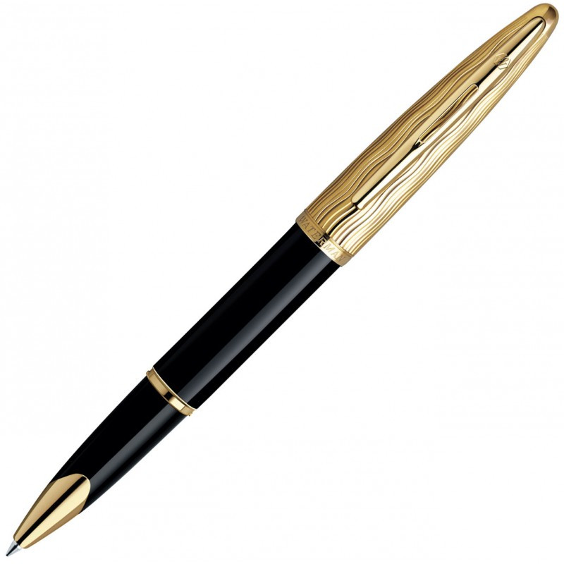 Ручка-ролер Waterman CARENE Essential Black/Gold RB (41 204), фото 1