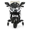 Дитячий електромотоцикл BMW на акумуляторі білий, фото 4
