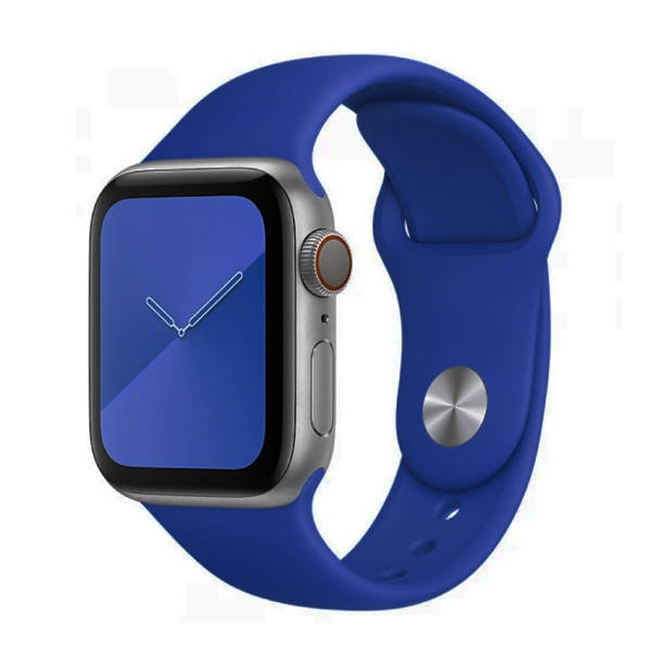DK Apple Watch 38mm Series 1 2 3 S M Silicone Sport Band 08738 sorcelain blue