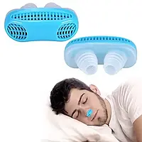 Антихрап и очиститель воздуха 2 в 1 Anti snoring and air purifier Клипса фильтр от храпа