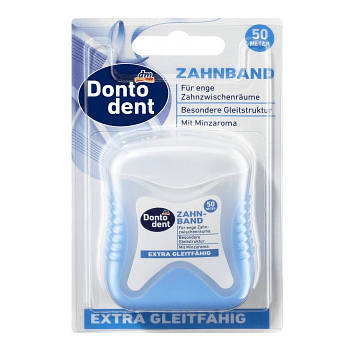 Зубна нитка Dontodent Extra Gleitfahig 50 м
