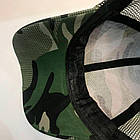 Чоловіча кепка зсу із сіткою Світлий дубок / Бейсболка-кепка літня, фото 9