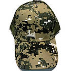 Чоловіча кепка зсу із сіткою Світлий піксель / Бейсболка-кепка літня, фото 8