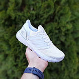 Жіночі кросівки Adidas Ultraboost білі адідас повсякденні демісезонні адідас легкі сітка, фото 5