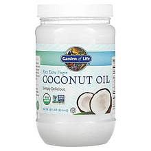 Кокосова олія Garden of Life "Coconut Oil Raw Extra Virgin" першого пресування (414 мл)