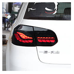 Задні LED ліхтарі Volkswagen Golf 6 2008-2013 р.в. Гольф 6-стиль GTS