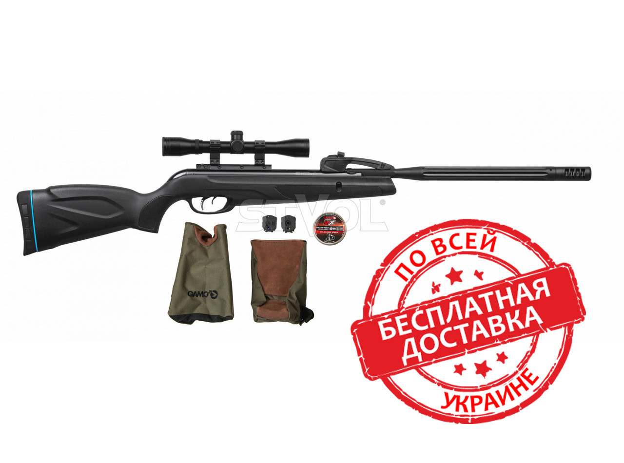 Пневматическая винтовка Gamo Replay-10 Maxxim в комплектации "Multishot" c приц.4x32 (61100371-IGTP21)