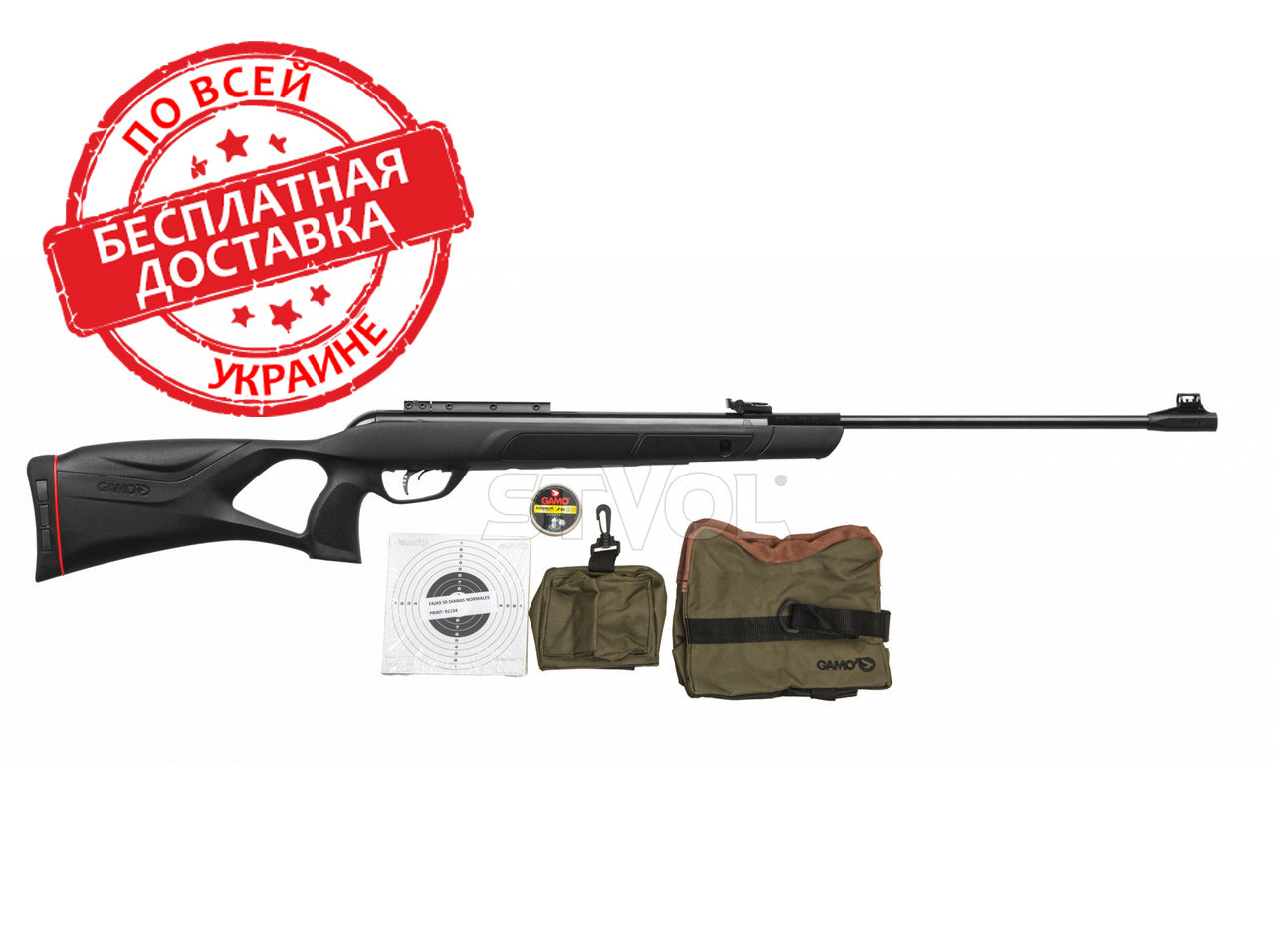 Пневматическая винтовка Gamo G-Magnum 1250 IGT Mach1 в комплектации "Power" (6110061-IGTP21)