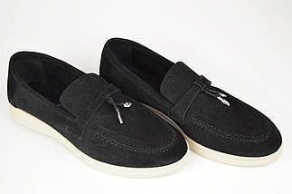 Лофери жіночі Lonza 3041 40 Чорні замша 37, фото 2