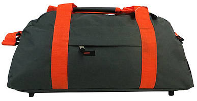 Небольшая спортивная сумка 15L Corvet SB1012-89 серая с оранжевым