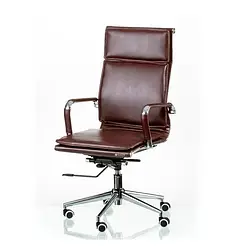 Крісло офісне Special4You Solano 4 Artleather Brown (E5227)