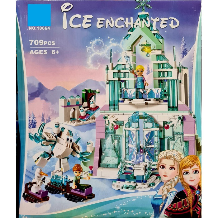 Конструктор "Disney Princess" 10664 Чарівний крижаний замок Ельзи, 709 деталей