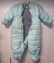 Комбінезон демісезонний дитячий DCkids "Мурашка", 80 бірюзовий