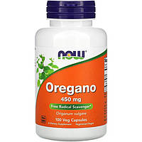Орегано NOW Foods "Oregano" 450 мг (100 капсул)
