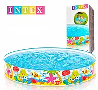 Intex Бассейн каркасний 26756 NP 610 х 132 см, ф-р-насос 5678 л/ч, сходи, тент, підстилка