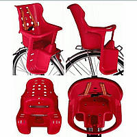 Кресло для детей на багажник велосипеда (пластиковое, комплект)