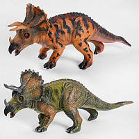 Іграшка Динозавр музичний Q 9899-512 А (24/2) 2 різновиди, на батарейках, м'який, гумовий, 24 см, 1 шт.