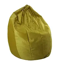 Игрушка Кресло-мешок "Груша" 207000416 ТМ Алекс пенополистероловый шарик, ткань велюр - цвет лайм
