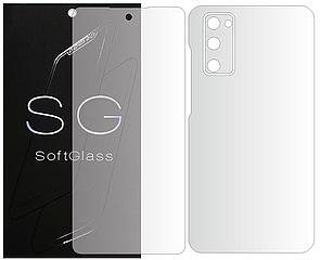 Плівка Samsung Galaxy S20 FE G780F Комплект: для передньої і задньої панелі поліуретанова SoftGlass