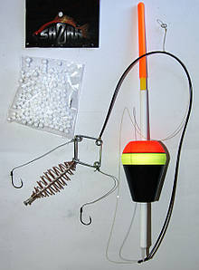 Оснастка вбивця толстолоба з поплавцем