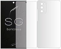 Бронепленка Samsung Note 20 SM-N980 Комплект: для Передней и Задней панели полиуретановая SoftGlass
