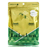 Тканевая маска "Цветы Чая из Киото" LuLuLun Premium Kyoto