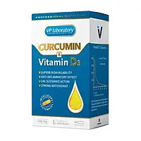 VPLab Curcumin + D3 500 mg 60 caps